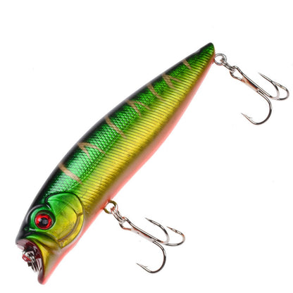 POETRYYI 1pc Isca de Pesca Artificial Popper 9cm/11g Popper de Superfície 17 Cores Isca Rígida Wobblers de Plástico Acessórios de Pesca