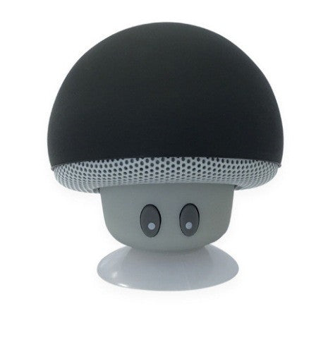 Mini Alto-Falante Bluetooth de Desenho Animado Fofo em Formato de Cogumelo com Ventosa Aprimorada, À Prova de Poeira, Presente de Aniversário para Crianças e Mulheres