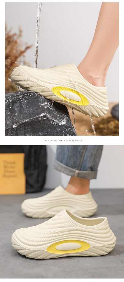 Baotou Slippers for Men 2025 New Model Non-Slip Anti-Odor Sports Outdoor Waterproof Sandals Kitchen Work Shoes