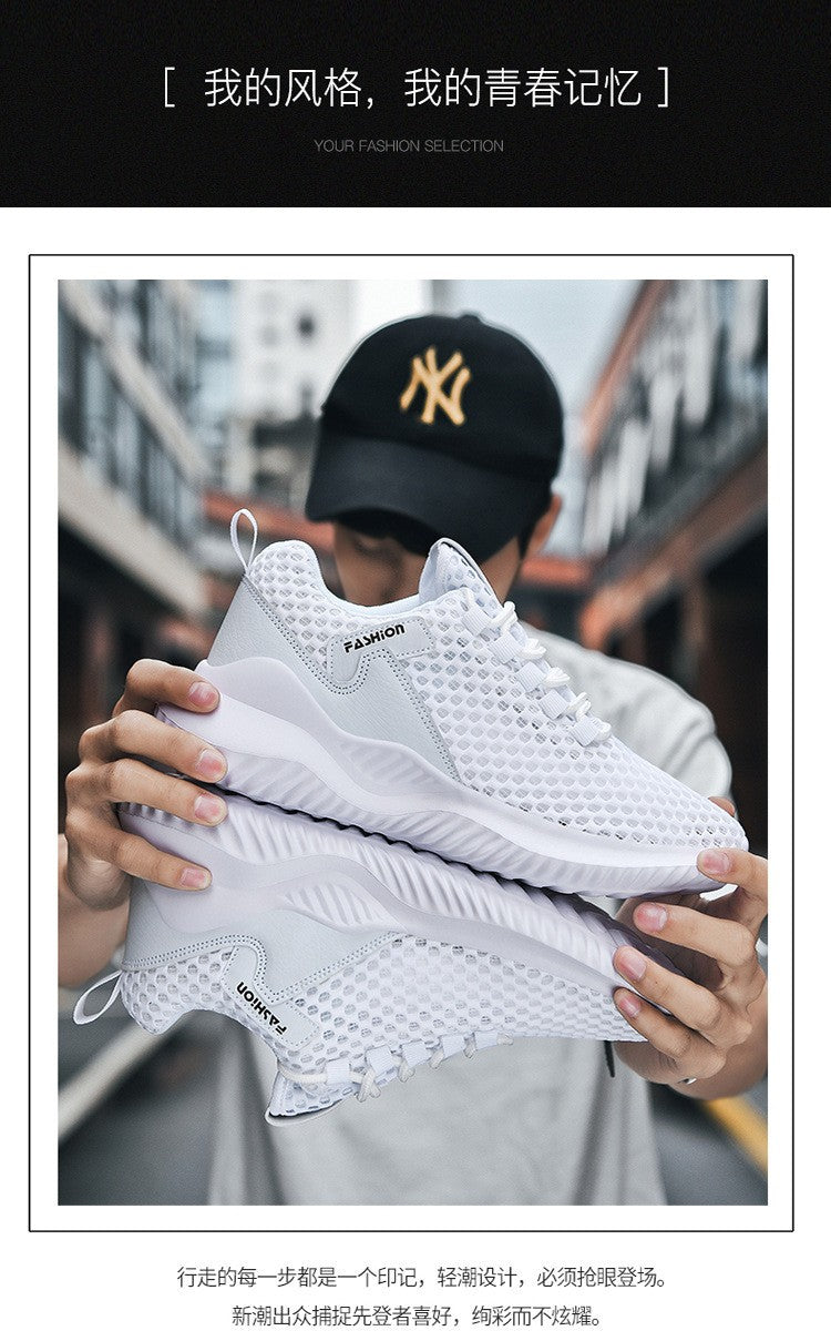 2025 Summer Men's Loafers Walking Mesh Breathable Summer Comfortable Casual Shoes Sneakers Zapatillas Hombre Men Running shoes