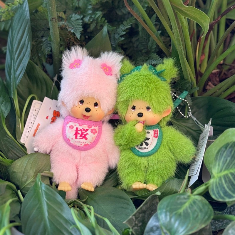 Kawaii Monchichi Doll Figure Keychain Furry Chimutan Monchhichi Figurines Hanger Pendant Bags Charm Accessories Small Gift