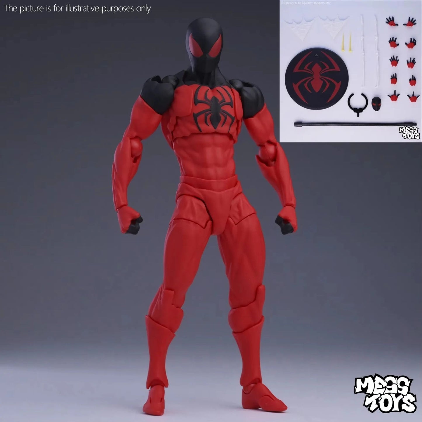MESS TOYS Anime Homem-Aranha Vizinho O Último Homem-Aranha Peter Parker Bonecos de Ação Modelos Presentes de Aniversário Infantis