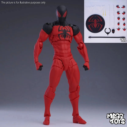 MESS TOYS Anime Homem-Aranha Vizinho O Último Homem-Aranha Peter Parker Bonecos de Ação Modelos Presentes de Aniversário Infantis