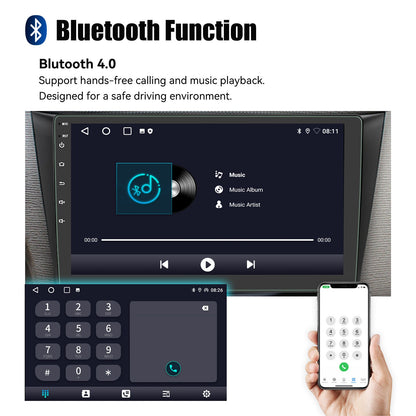 ESSGOO 10" Car Radio Android Auto Carplay Car Stereo Multimedia Player Universal WIFI GPS Autoradio Car Intelligent Systems