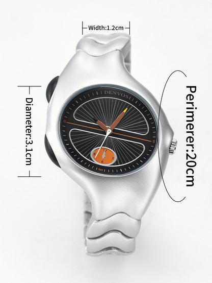 Alien Twist Original Watch Distorted Y2K Watch Men quartz watch Fashion Trendy Retro Watch  Sports Niche Personality Design