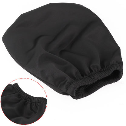 1Pcs Black Premium Cloth Headrest Cover For Car, Truck, SUV, Auto Universal Fit Interior Decorative Parts