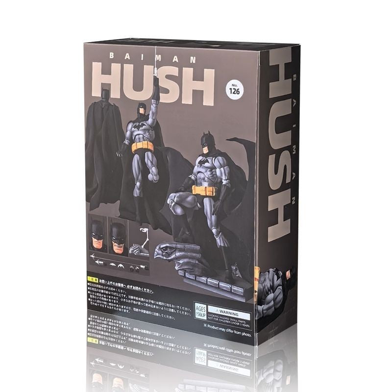 CT Toys Batman Mafex 126 Blue Action Figure 1/6 Scale DC Batman SHF Anime Collectible Figurine for Kids And Collectors Xmas Gift