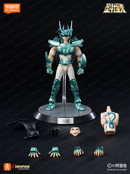 Em estoque Original Saint Seiya CLÁSSICO CLÁSSICO Gold Saint Shiryu Máscara da Morte Shura Ouro Câncer Capricórnio Modelo Montado Brinquedos