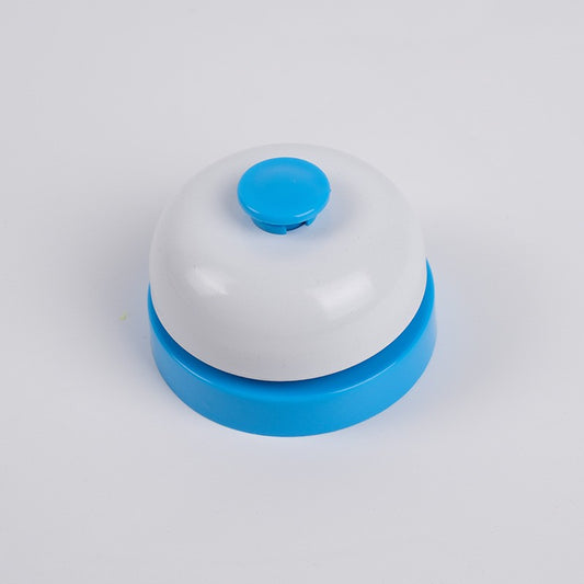 Brinquedo Musical Sino de Metal Bebê com Estímulo Auditivo Colorido, Campainha de Mesa, Campainha de Chamada para Jogos, Chamada de Animais de Estimação, Auxílio para Crianças