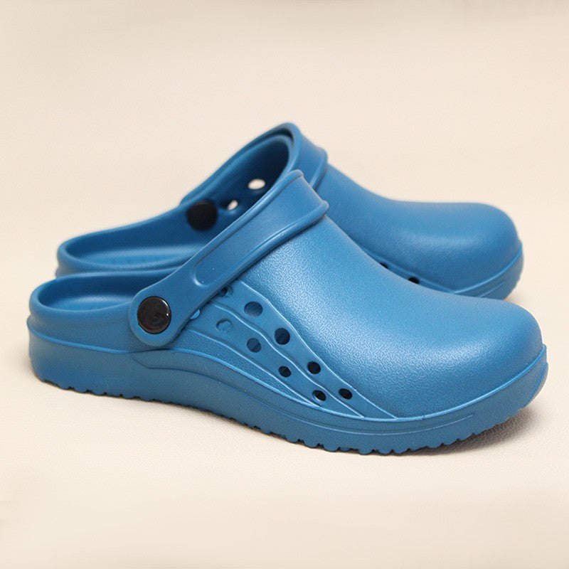 High Quality Scrub Shoes Non-slip Dentist Nursing Clogs Healthcare Service Work Slippers Soft Operating Room Protective Clogs