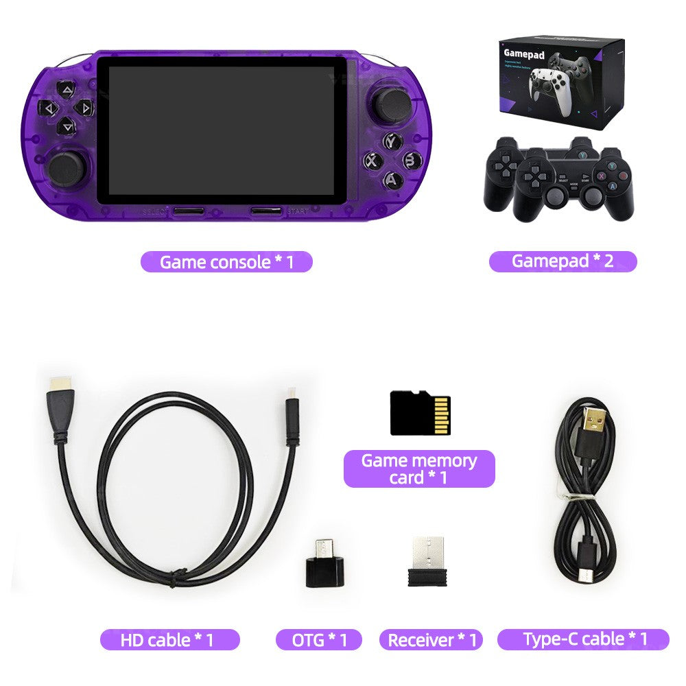 VILCORN SF3000 HD Handheld Game Console for PS1 MAME Retro Emulator 4.5 inch FHD Portable Gaming Machine Christmas Gift