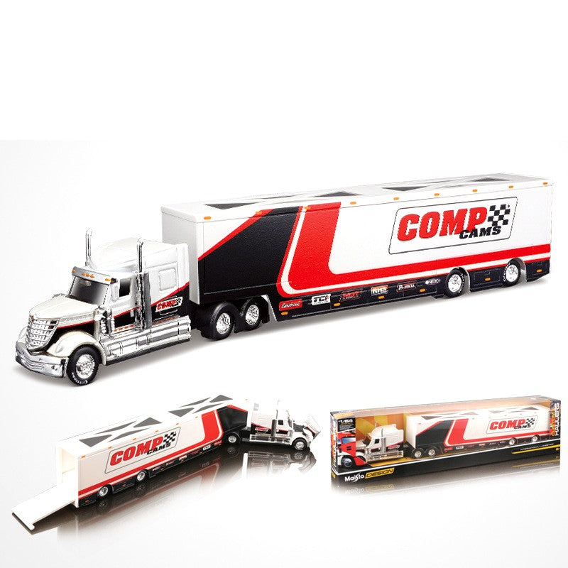 Maisto 1:64 MACK Anthem LoneStar UP Transport Fundição Fabricação Reboque Modelo Simulação Modelo Coleção Carro de Liga