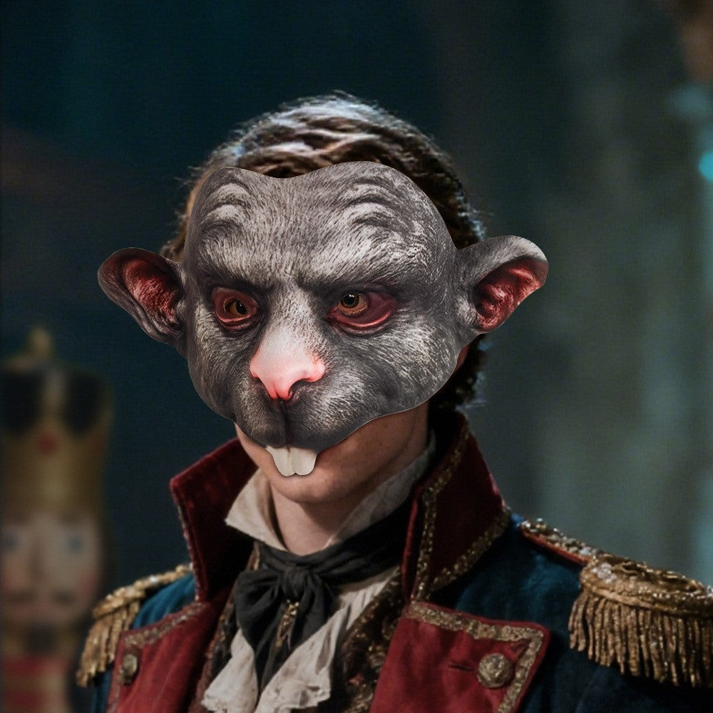 New Creative Halloween Animal Mask Horror Mouse Mask Cosplay Costume Props Holiday Cosplay Party Dance Accessories
