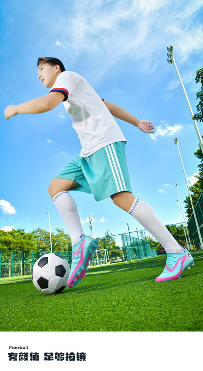 Men Soccer Shoes Original Fast Professional Unisex Cleats Low Cut Football Field Boot Non Slip Comfortable Outdoor Sneaker Match