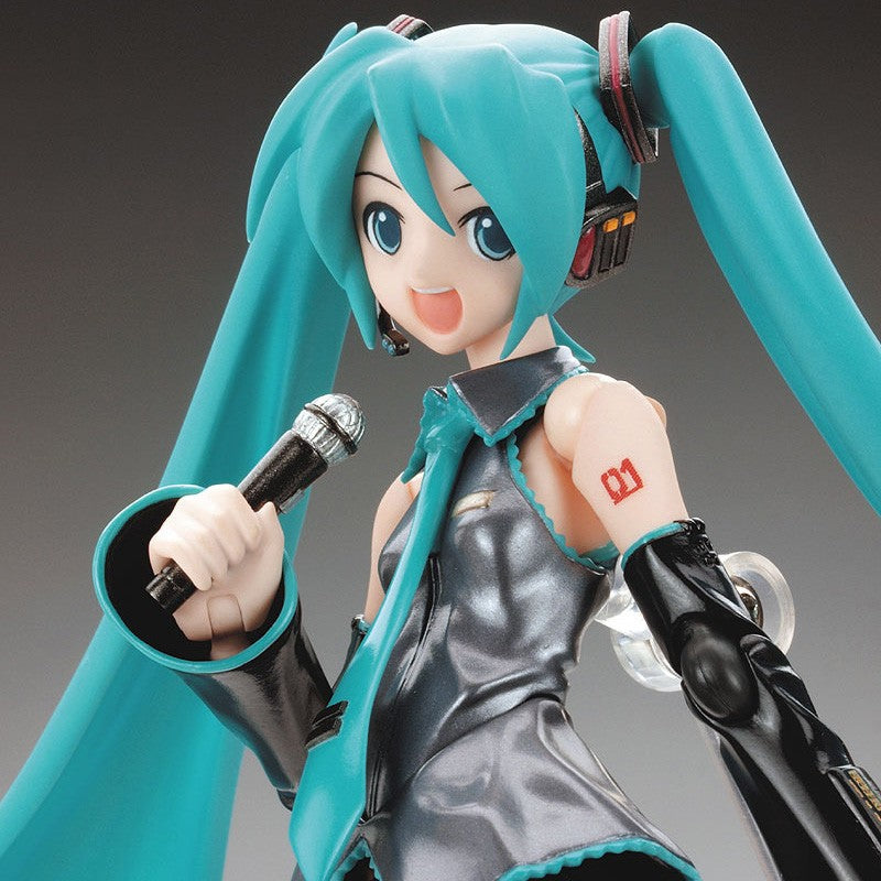 Anime FIGMA Hatsune Miku Action Figures Articulações Móveis Contêm os Adereços Decoração de Mesa Coleção de Brinquedos de PVC Modelo Presentes Infantis