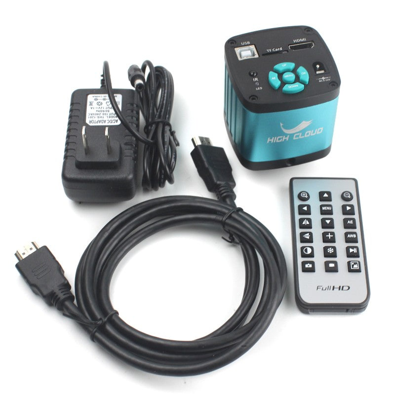 SONY IMX307 48MP 50MP 2K VGA HDMI USB TF 1080P Video Microscope Camera C MOUNT Lens For Phone Tablet PC PCB IC Soldering Repair