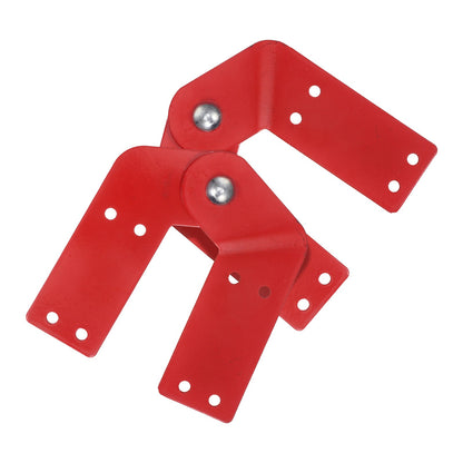 2pçs Dobradiças de Aço Galvanizado para Escada de Sótão com Cordão, Kit de Substituição, Peças de Escada Dobrável, Ferramentas de Engenharia, Construção