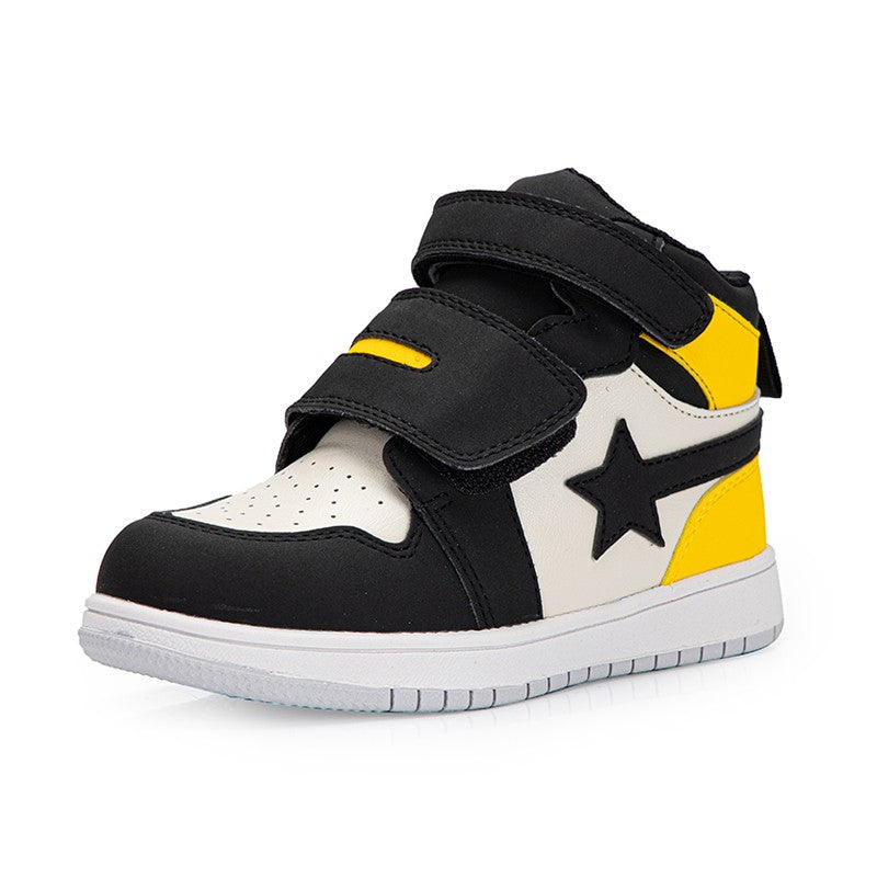 Kids Sneakers Children Orthopedic Shoes, Tip Toe Walking High-Top Ankle Support Anti-Slip Sole Trainers for Girls Boys