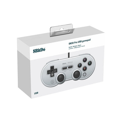 1 Or 2PCS 8BitDo SN30 Pro Wired USB Gamepad for Nintendo Switch Windows 10/11 Compatible with Raspberry Pi Game Controller