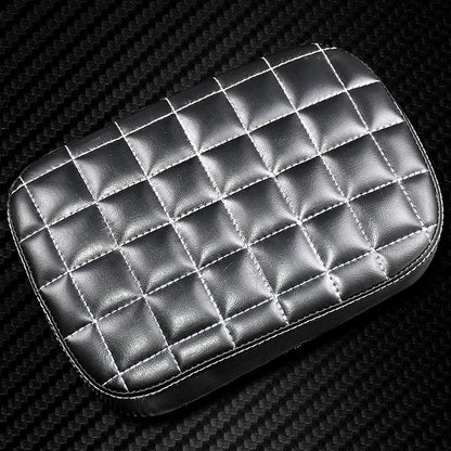 Almofada de Assento Traseiro para Passageiro de Moto Banco Almofadado com 6 Ventosas / 8 Ventosas para Harley Touring Sportster XL1200 Dyna Chopper Custom