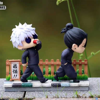 Anime Jujutsu Kaisen Figure Satoru Gojo Geto Suguru Action Figures mini edition pvc Gk Statue Model Doll Toys Collection Gift