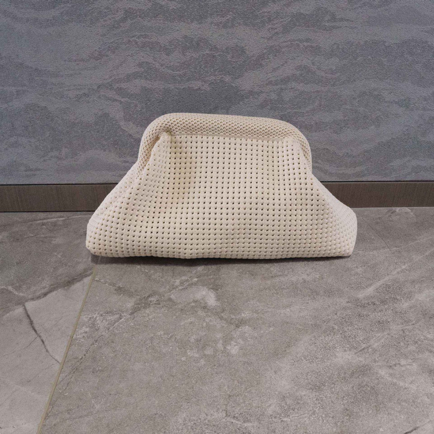 Storage Bag Polyester Summer Beach Clutch Bag Soft Elastic Small Crochet Handbag Breathable Large Capacity Purse Party ?????