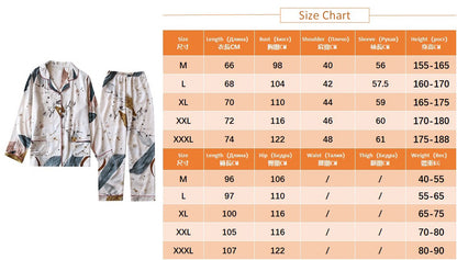 Spring / Summer New 100% viscose long-sleeved trousers ladies pajamas suit 3XL plus size long Sleepwear women's home Nightwear