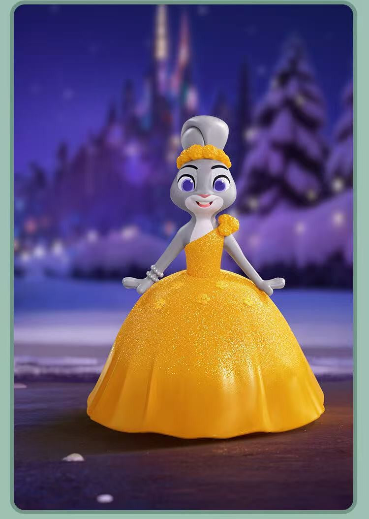 Disney Zootopia 2 Nova Jornada Série Colecionável - Figuras Articuladas Nick & Judy Caixa Surpresa Animado Presente de Filme para Crianças