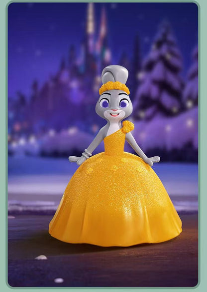 Disney Zootopia 2 Nova Jornada Série Colecionável - Figuras Articuladas Nick & Judy Caixa Surpresa Animado Presente de Filme para Crianças