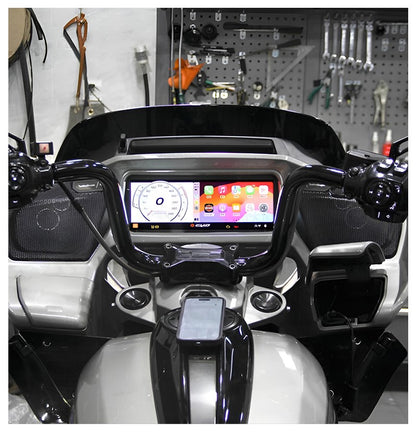 Adaptador sem fio Road Faith para Carplay de motocicleta Harley 2023-up 121CVO 2019-2022 117CVO Touring Street/Road Glide para iPhone