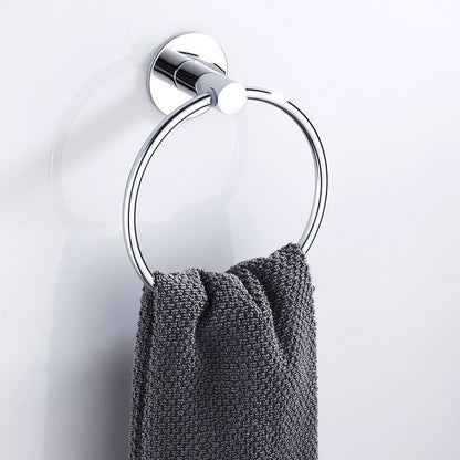 Towel Bar for Bathroom No Drilling Stainless Steel Black Bathroom Accessories Sets Toilet Tissue Roll Paper Holder Towel Rack