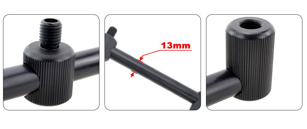 Hirisi Carp Fishing Rod Pod, Bank Stick e Buzz Bar, Suporte para Vara de Pesca, Apoia a Vara de Pesca
