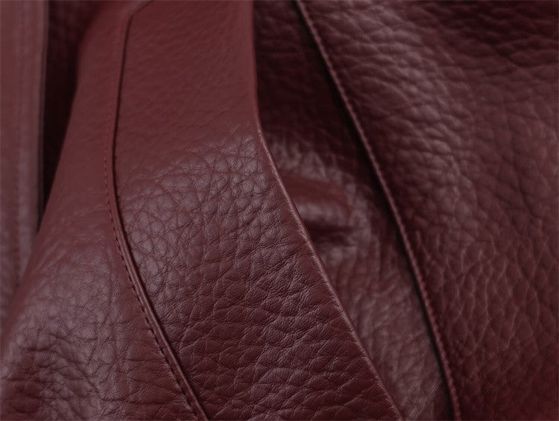 Women's Jacket Fall 2025 New Black Long Sleeve Pebble Faux Leather Jacket Motorcycle Style Personality Fashion