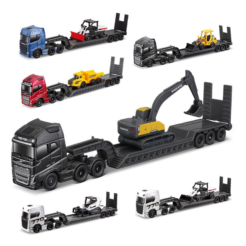 Maisto 1:64 Scania 770S Volvo FH16 Transporte Pesado Liga Modelo Veículo de Engenharia Coleção Presente para Meninos Colecionadores Brinquedo