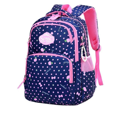 Mochila Infantil Menina, Mochila Escolar Estudantil Frutas Flores Marinho Para Crianças Adolescentes, Mochila Escolar Primária À Prova D'água, Mochila Menina