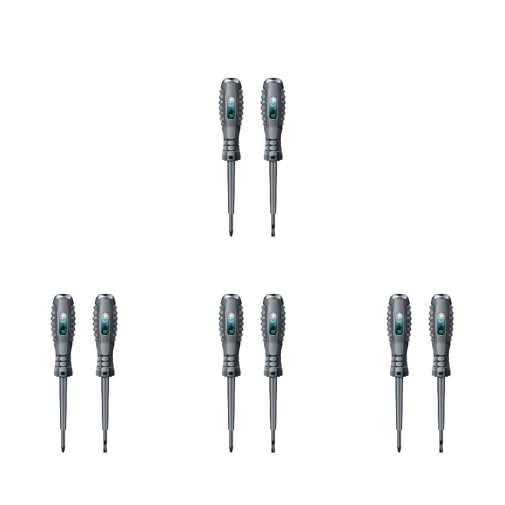 Chaves de fenda ANENG B05 de fenda/cruz Indicador de lâmpada neon Medidor Caneta elétrica Caneta testadora de bolso isolada para eletricistas Ferramentas