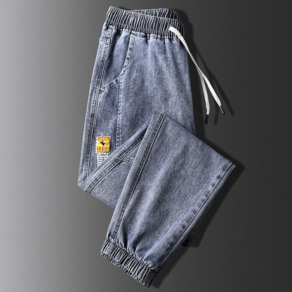 Men's Workwear Jeans Loose Fit Thiened Fce Lined Durable Construction Site Work Clothes Harajuku Sle Long Pants