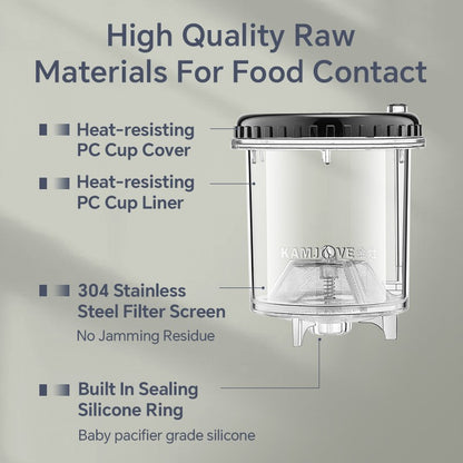 KAMJOVE Tea Pot for Infusions One-touch Tea Filtering Heat-resistant Glass Tea Cup 200/300/500/1000/1200ML Tea Brewing Kettle