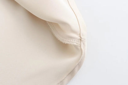 Women 2025 Satin Black Skirt Women High Waist Long Skirts for Women Summer White