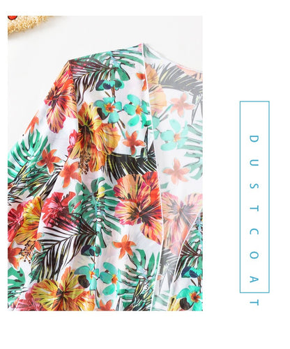 Bohemian Print Sexy Women's Beach Bikinis Three Pieces Bikini Set Cover Up Swimwear High Waisted Bikini Set Women Swimsuit 2025