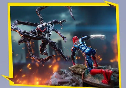 Novas Figuras de Ação de Anime Blokees Homem-Aranha Venom Marvel Rivals Champion Class Kit de Modelo Marvel Brinquedos de Presente de Figura de Ação Montável