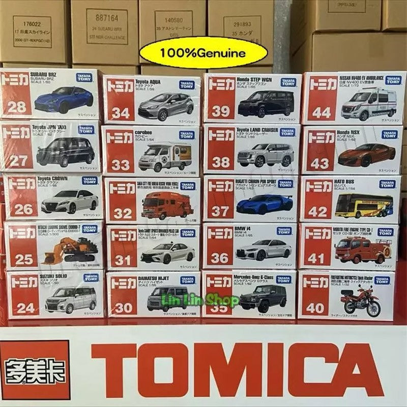 1:64 TOMICA Series Ferrari SP3 BMW I4 Carros Miniatura de Metal para Coleção Brinquedo de Presente Atacado