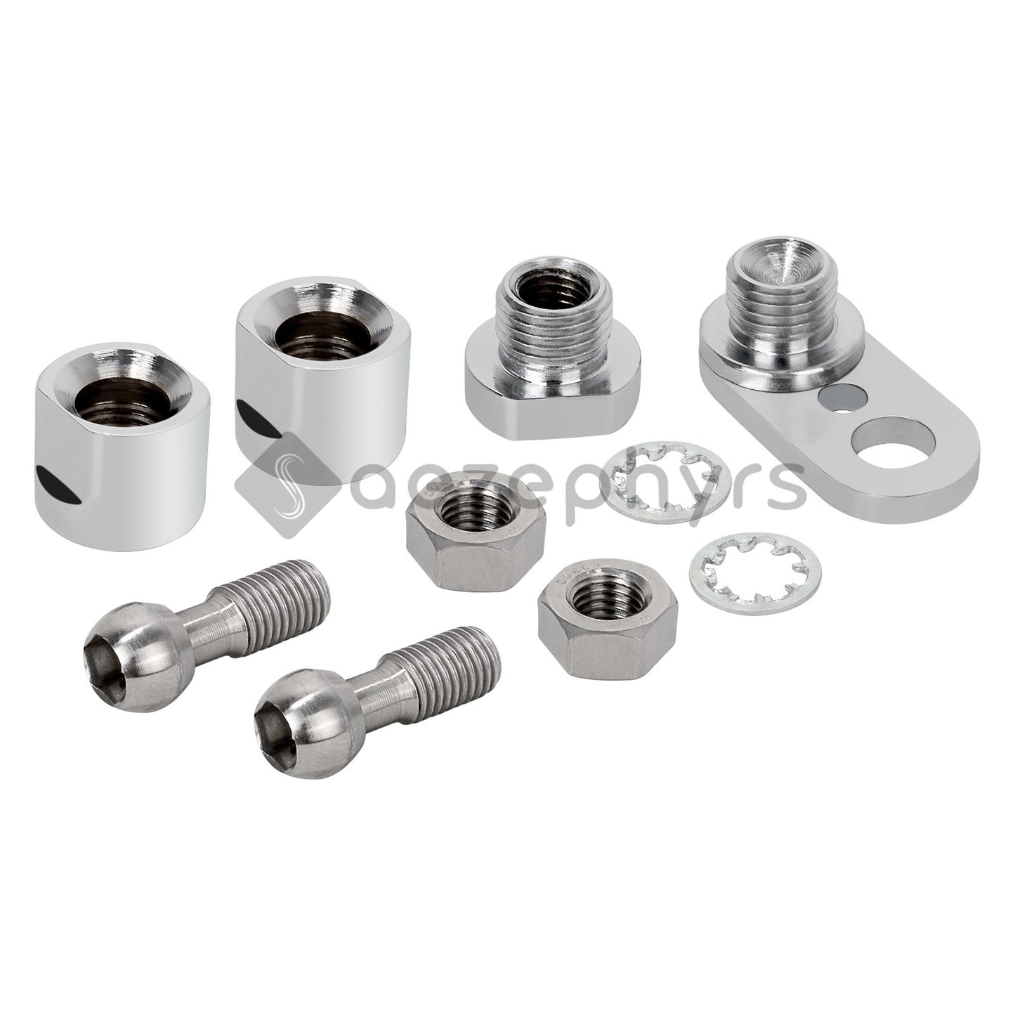 Motorcycle Front Turn Signal Swivel Assembly Set Kit For Harley Sportster 883 Dyna Fat Boy Softail Street Bob Low Rider 1988-UP