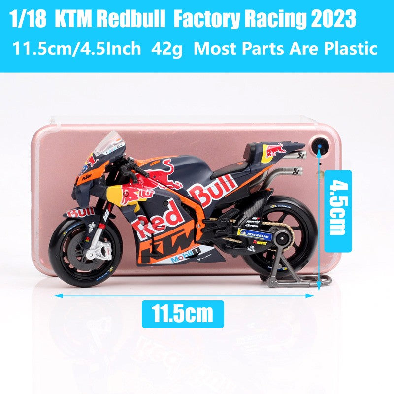 1/18 Maisto KTM RC16 Redbull Ducati GP21 GP22 GP23 GASGAS Honda RC213V Repsol Yamaha YZR-M1GP Moto Modelo de Corrida