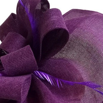 Nice Flower Fascinator Hats Fashion Bow Party Chapeau Cap Bride Women Wedding Chic Headwear With Hair Band Gril Hair Accessories