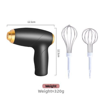 Batedor elétrico de ovos, batedor de leite, máquina portátil para cremes de bolo e geleia, máquina de café e bebidas, misturador de cozinha e doméstico