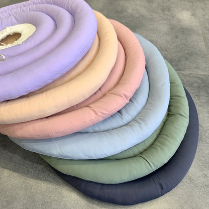 Colar Elizabetano Ajustável Para Cães Com Cordão Protetor De Pescoço Colar Donut Impermeável Evita Mordidas e Arranhões