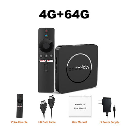 Android14 TV Box Q10 Allwinner H313 Suporta Wi-Fi Duplo 2.4G e 5G 8K 64G 128G Rom Set Top Box Media Player TV Box Set Top Box de Voz