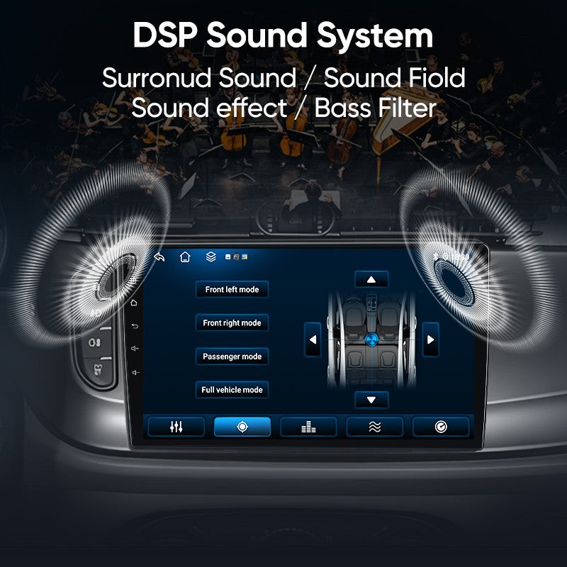 For Suzuki Swift 2003 - 2010 Wireless CarPlay for Apple Android Auto Car Radio GPS IPS RDS FM WiFi BT 4G 8Core Multimedia Stereo