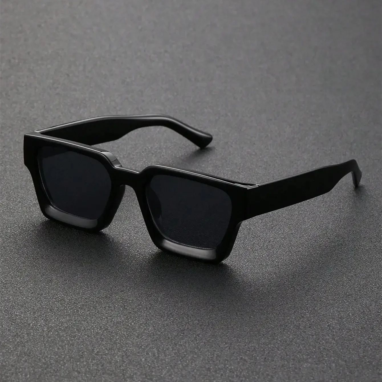 Retro Black Millionaire Shades Luxury Sunglasses 2025 For Men Designer Famous Brand Square Sun Glasses Man Women Sunglass